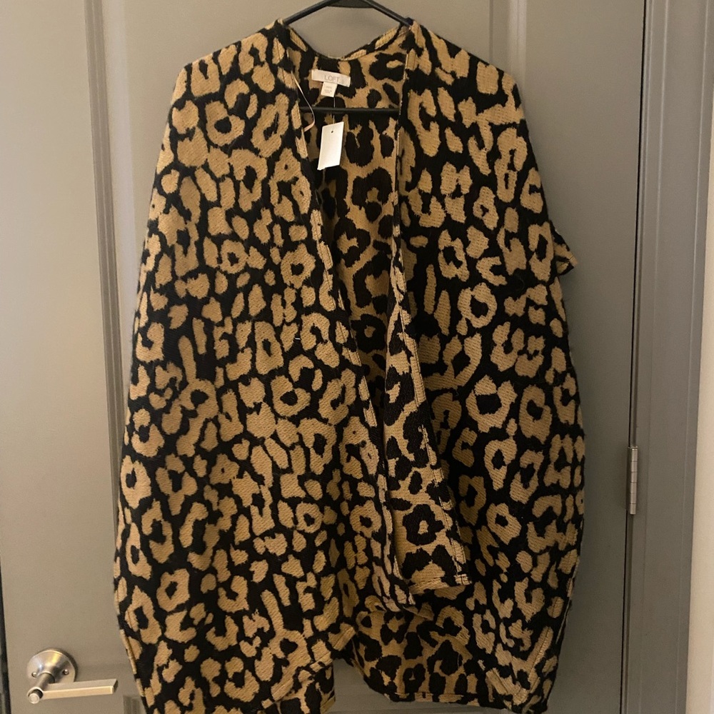 NWT. The Loft Poncho/Cardigan Style.